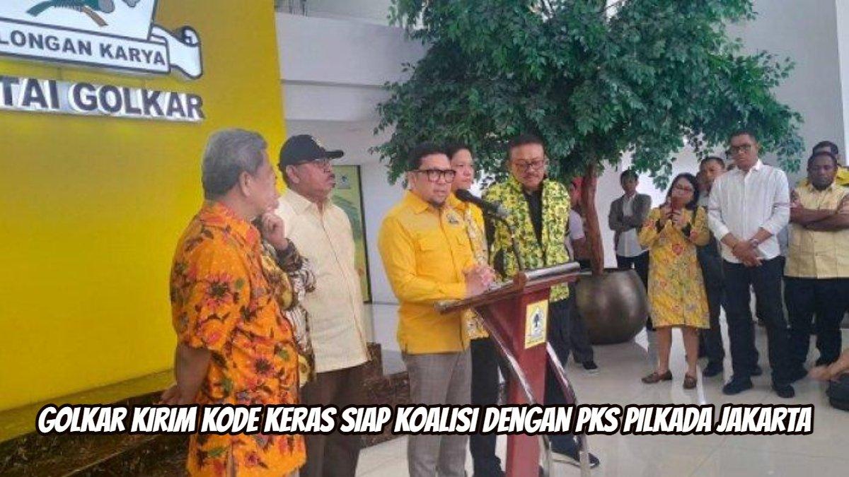 Waktemum Golkar Ahmad Doli Kurnia di DPP Golkar, Slipi Jakarta Selatan