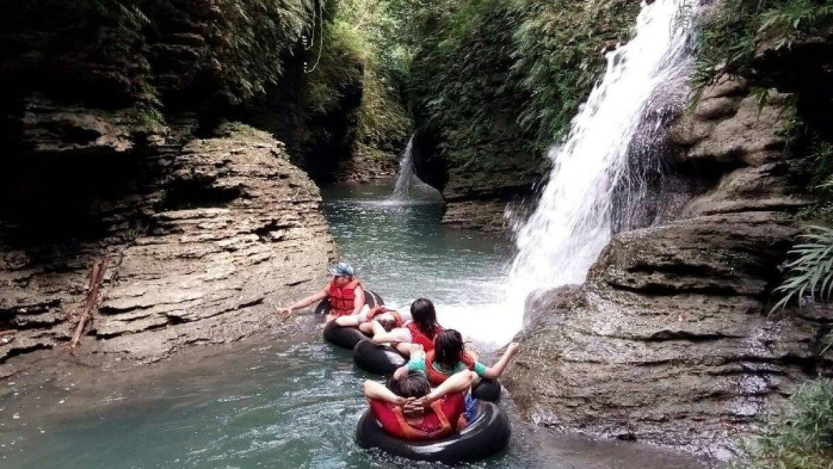WISATA AIR - Potret Green Santirah diambil dari Instagram pada Selasa (11/3/2025). Green Santirah berlokasi 18,5 kilometer atau 33 menit dari Alun-alun Pangandaran.