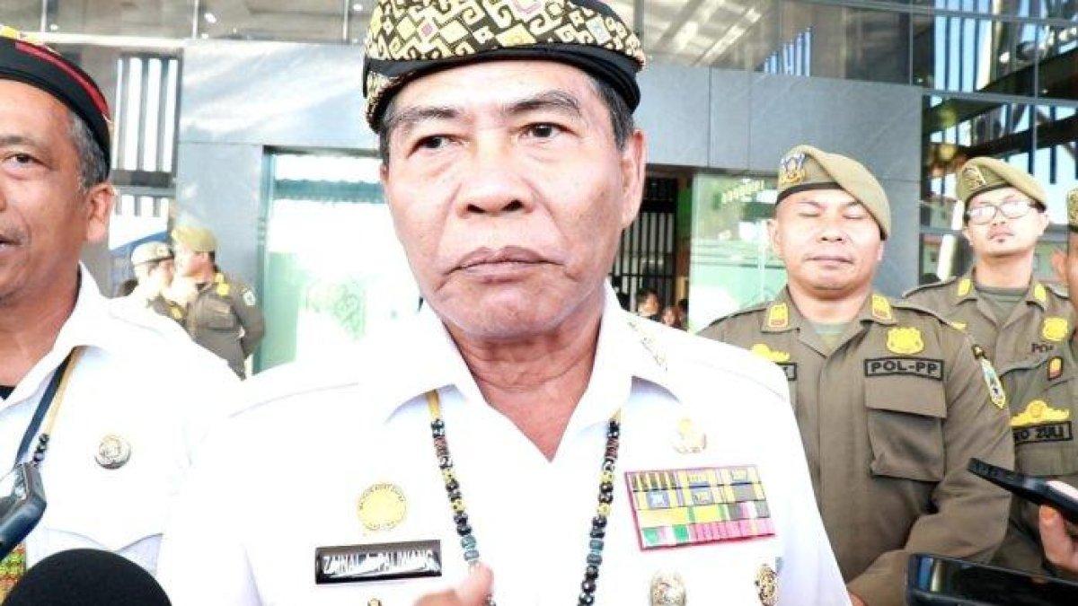 100 HARI KERJA - Gubernur Kaltara, Zainal Paliwang saat menyampaikan Kaltara dapat alokasi anggaran hingga Rp 500 miliar optimis swasembada pangan.