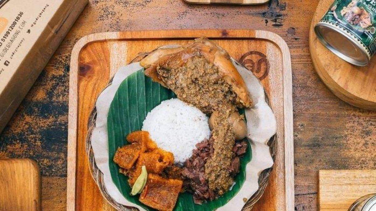 WISATA KULINER - Gudeg Yu Djum, salah satu rekomendasi gudeg di Yogyakarta.