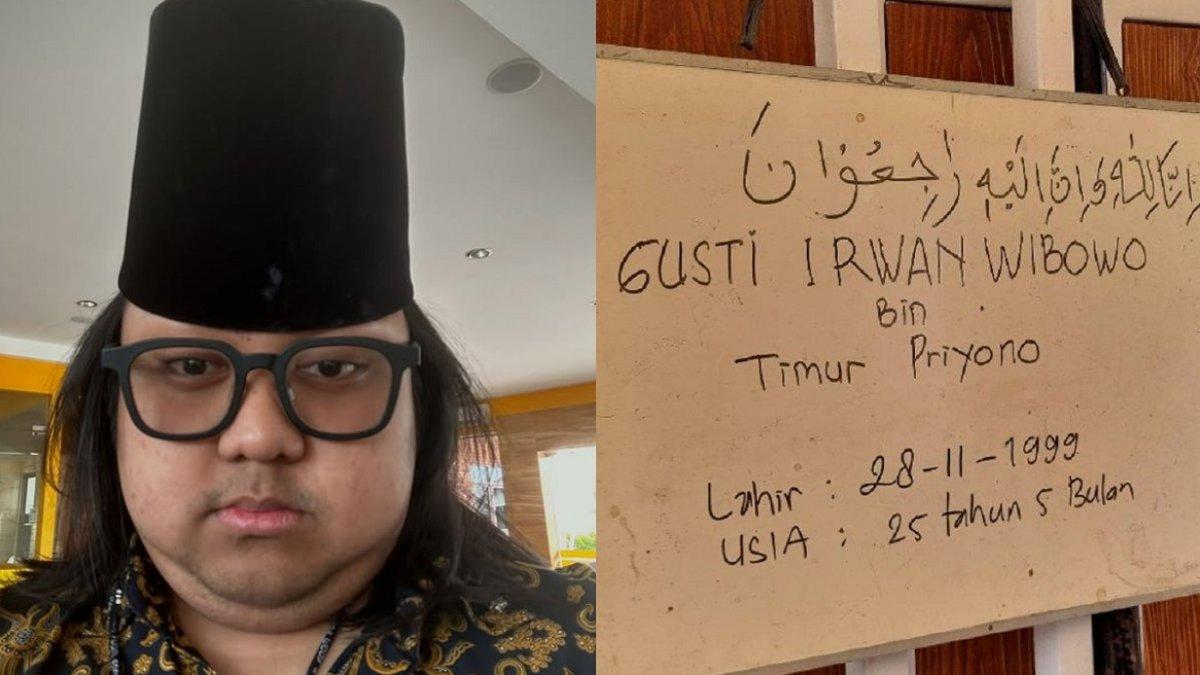 GUSTIWIW MENINGGAL - Kolase foto Gustiwiw dan papan pengumuman meninggalnya diambil dari Instagram @gustiwiw. Gustiwiw meninggal dunia di usia 26 tahun