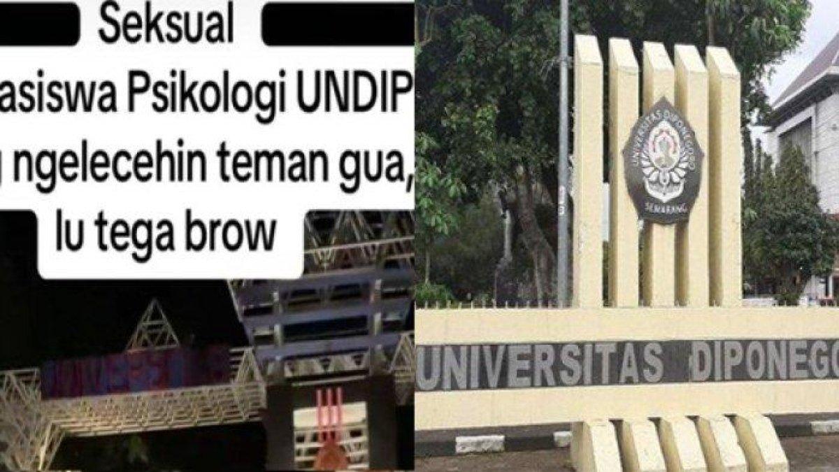 HEBOH Mahasiswa Psikologi Undip Rudapaksa Temannya,