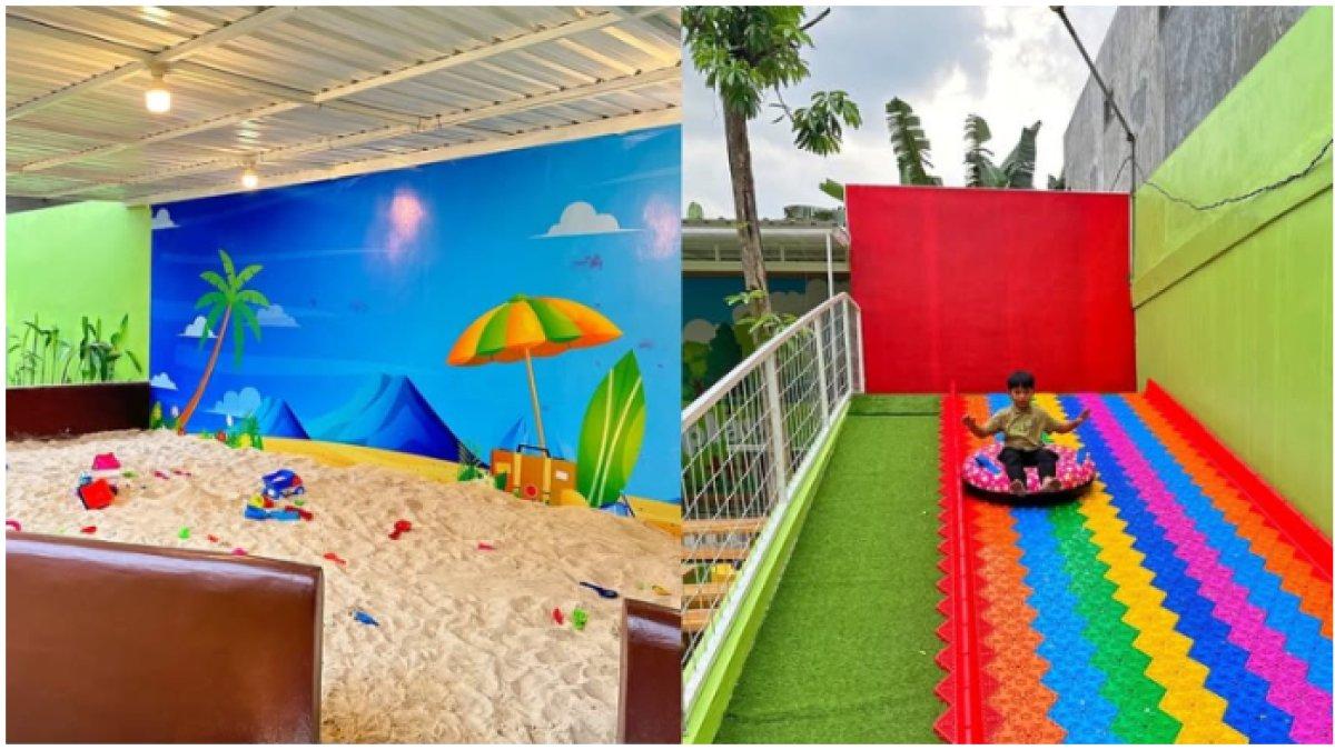 REKOMENDASI RUMAH MAKAN: Harcik Eat & Play Klaten bukan cuma tempat makan, tapi juga surga bermain buat si kecil!