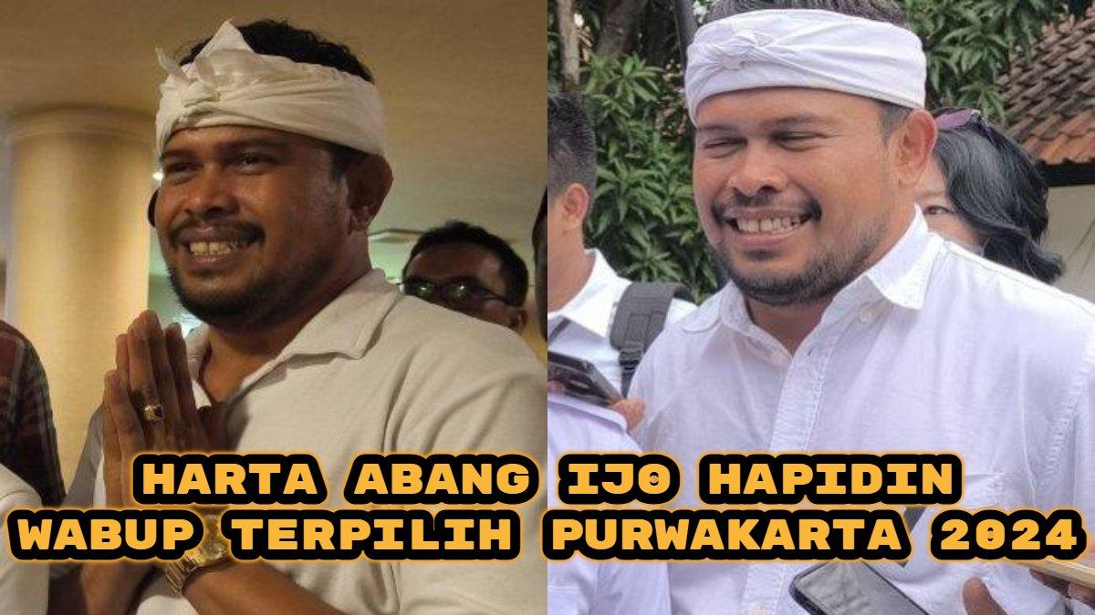 Intip harta kekayaan Abang Ijo Hapidin Wakil Bupati (Wabup) terpilih Purwakarta 2024, duet Saepul Bahri, ini daftar asetnya.