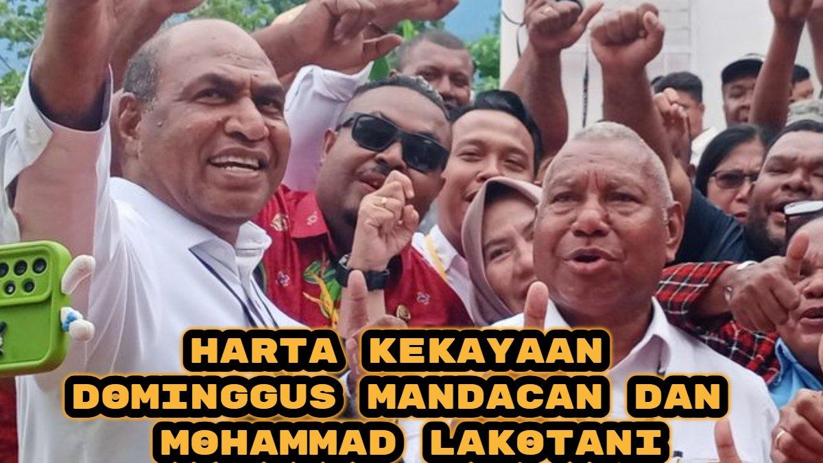 Berikut harta kekayaan Dominggus Mandacan dan Mohammad Lakotani, Gubernur dan Wakil Gubernur Papua Barat terpilih.