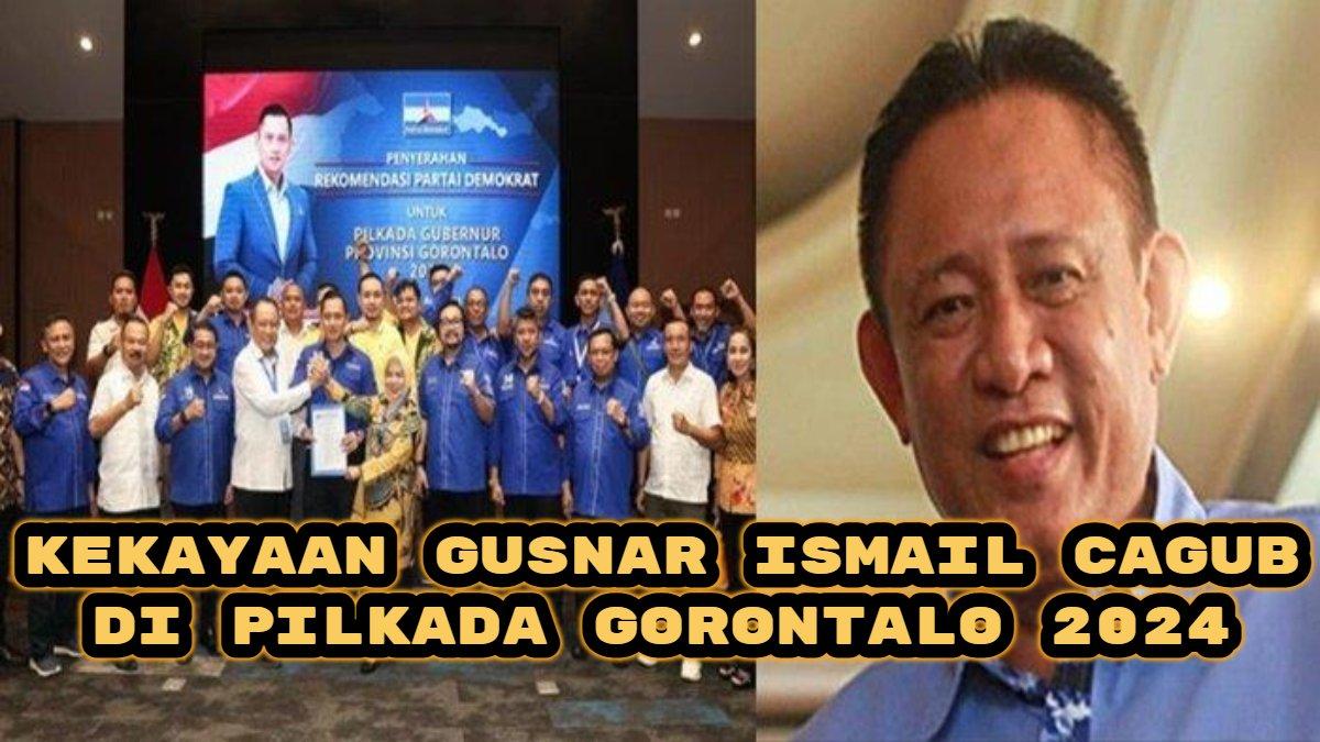 Berikut harta kekayaan Gusnar Ismail calon gubernur (Cagub) di Pilkada Gorontalo 2024, hartanya fantastis.