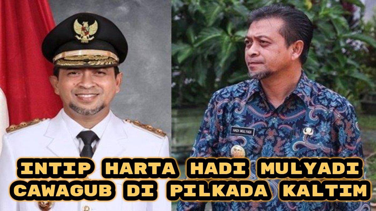 Berikut harta kekayaan Hadi Mulyadi, kini jadi calon Wakil Gubernur yang mendampingi calon Gubernur Isran Noor di Pilkada Kaltim 2024.