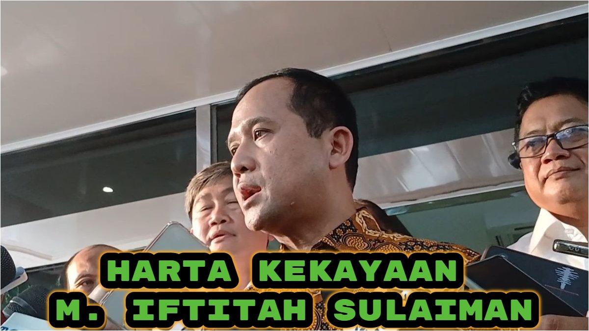 Intip harta kekayaan Muhammad Iftitah Sulaiman Suryanagara, Menteri Transmigrasi Muhammad Iftitah Sulaiman Suryanagara saat ditemui di kantornya, Jakarta, Selasa (22/10/2024).