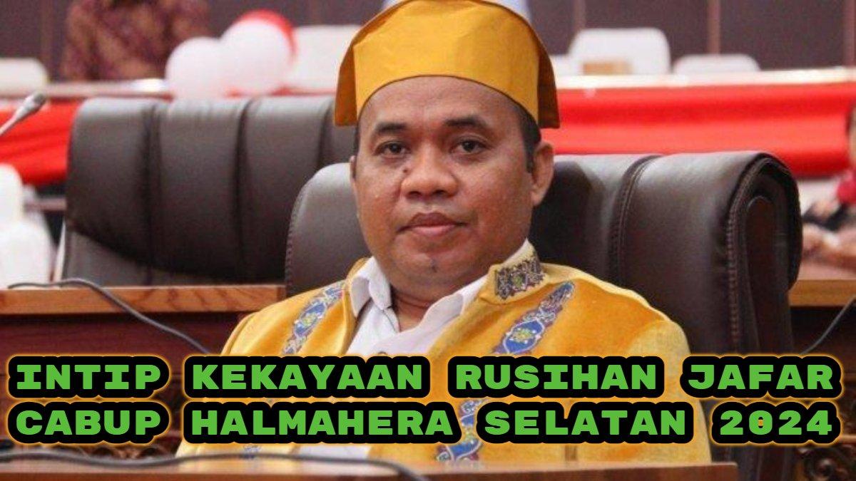 Berikut jumlah harta kekayaan Rusihan Jafar calon Bupati (Cabup) Halmahera Selatan 2024, segini hartanya.