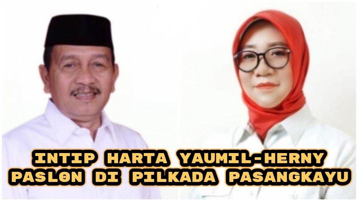 Berikut harta kekayaan Yaumil Ambo Djiwa - Herny Agus, calon Bupati dan Wakil Bupati Pasangkayu 2024.