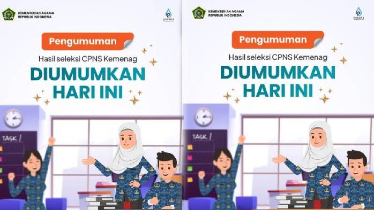 Hasil akhir pengumuman CPNS 2024 Kemenag