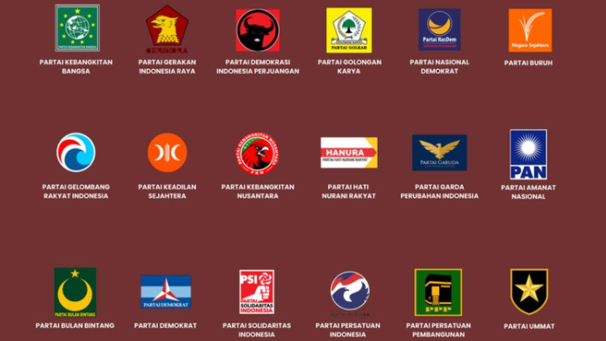 Hasil hitung cepat (quick count) Pemilihan Legislatif (Pileg) 2024 yang dilakukan Litbang Kompas.