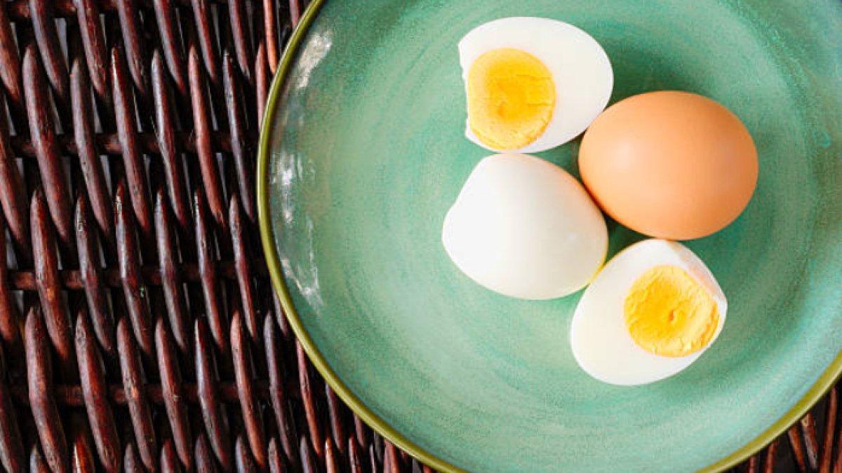 Hasil rebusan telur
