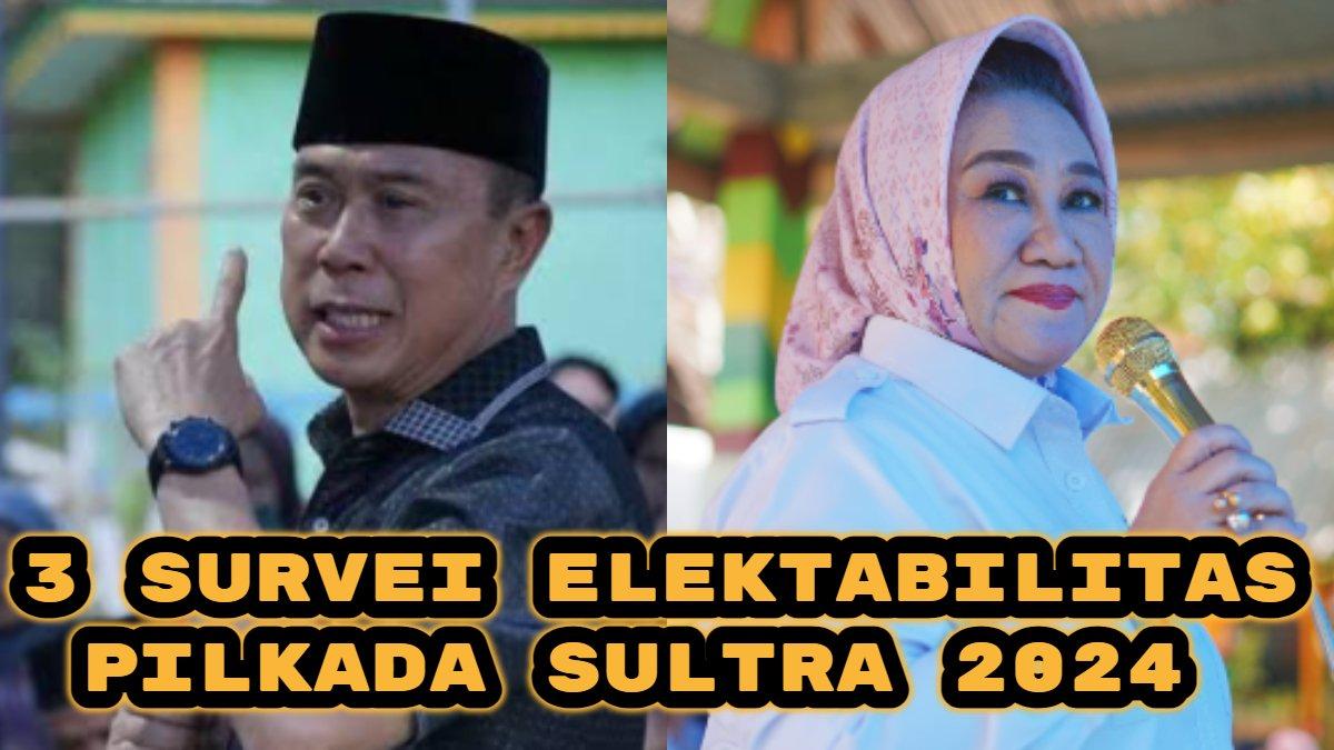 Berikut hasil survei Pilkada Sulawesi Tenggara (Sultra) 2024. Andi Sumangerukka dan Tina Nur Alam bersaing ketat. Terjawab elektabilitas terkuat.