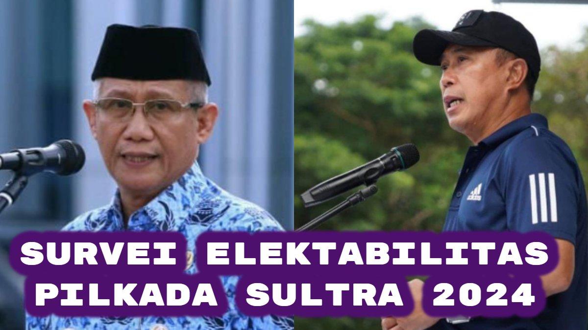 Hasil survei elektabilitas Pilkada Sulawesi Tenggara (Sultra) 2024. Siapa calon Gubernur dan Wakil Gubernur terkuat?
