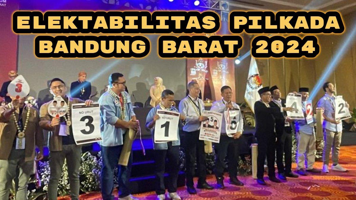 Berikut hasil survei elektabilitas di Pilkada Bandung Barat 2024: Didik vs Jeje vs Hengky vs Edi vs Sundaya, siapa terkuat?