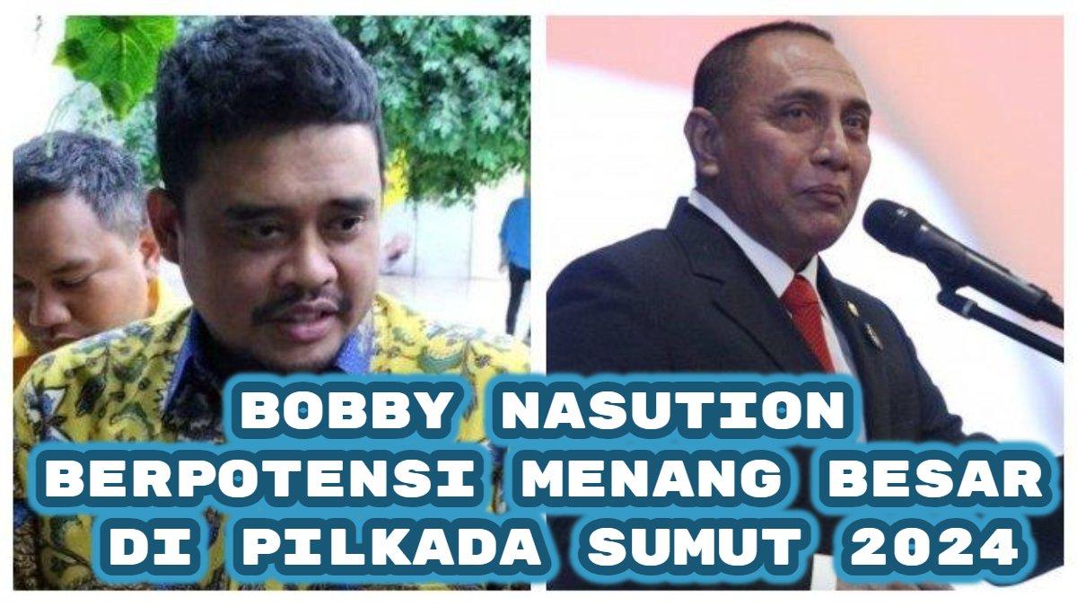Berikut hasil survei elektabilitas terbaru Pilkada Sumatera Utara (Sumut) 2024. Bobby Nasution berpotensi menang besar dari Edy Rahmayadi.