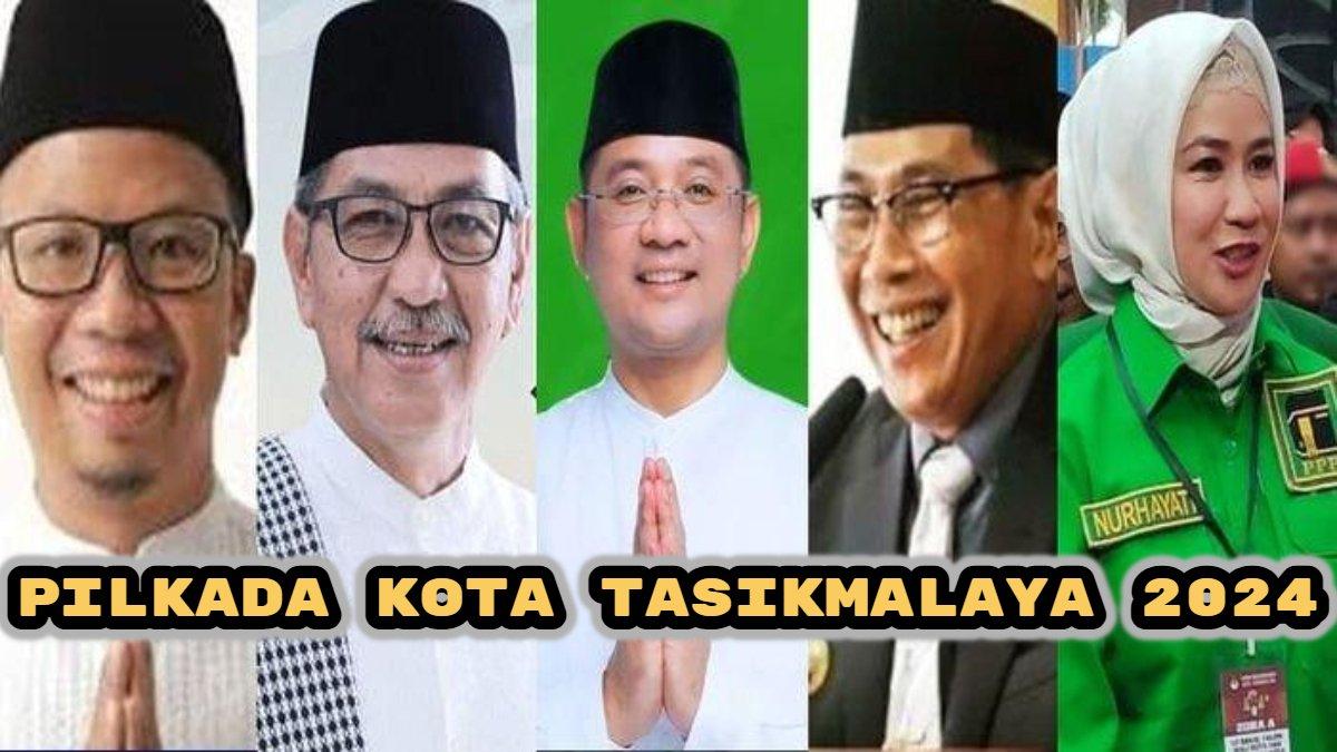 Berikut hasil survei elektabilitas terbaru di Pilkada Kota Tasikmalaya 2024: Viman Alfarizi vs Ivan Dicksan vs Nurhayati vs Yanto Oce vs Yusuf