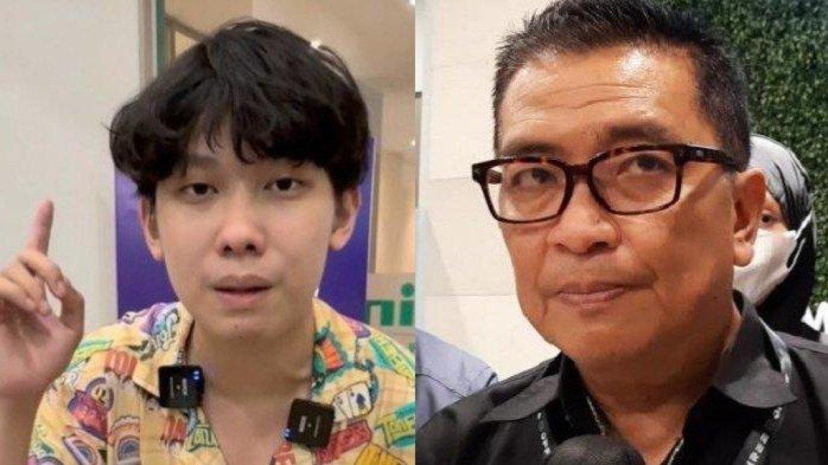 HELMY YAHYA PROTES - Influencer dan Seleb TikTok Willie Salim (kiri) dibagikan oleh Wartakotalive.com, Senin (24/3/2025). Helmy Yahya (kanan) saat perilisan buku Who The Hell Are You? sekaligus peresmian kantor barunya Three D Office di World Capital Tower, Kuningan Jakarta Selatan, Selasa (1/12/2020). Helmy Yahya komentari kontroversi Willie Salim.