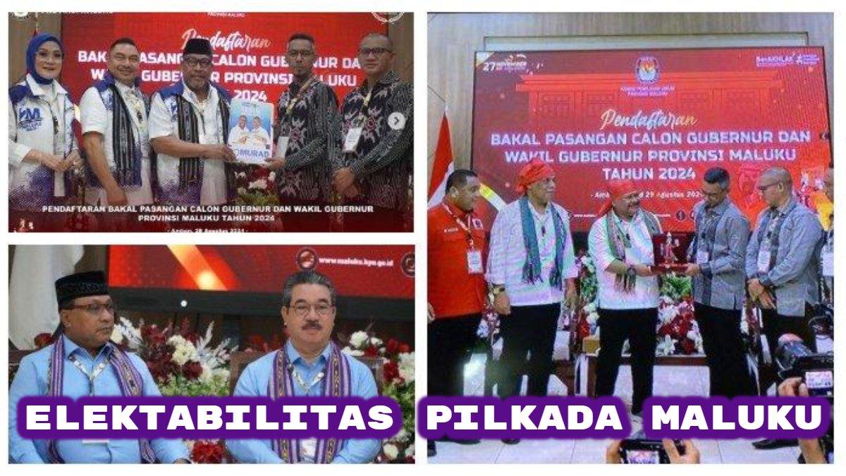 Berikut hasil survei elektabilitas terbaru Pilkada Maluku 2024: Hendrik-Abdullah, Murad-Michael & Jeffry-Abdul, siapa pasangan terkuat?