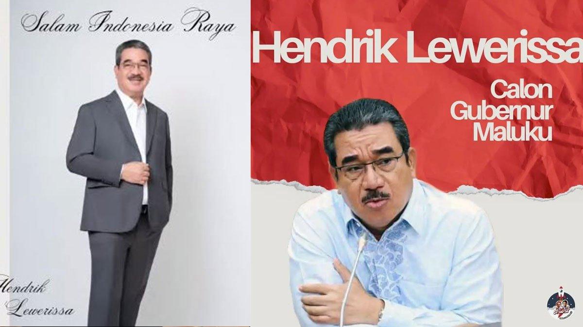 Profil Hendrik Lewerissa, gubernur terpilih di Maluku sekaligus dengan program-program pada 100 hari pertama kerjanya.