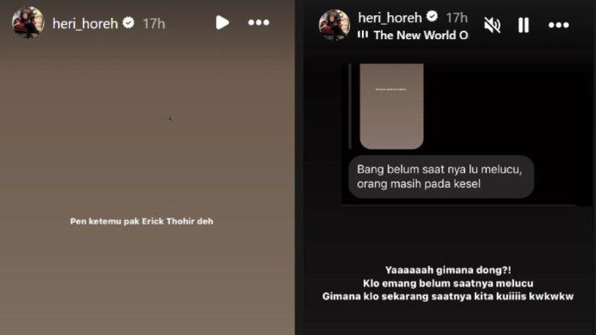 Heri Horeh dihujat buntut melucu di tengah permasalahan rumah tangga.
