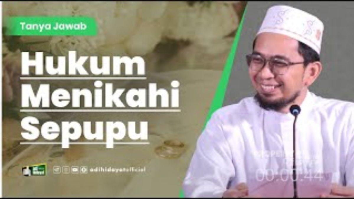 Hukum Menikah Dengan Sepupu Ustadz Adi Hidayat