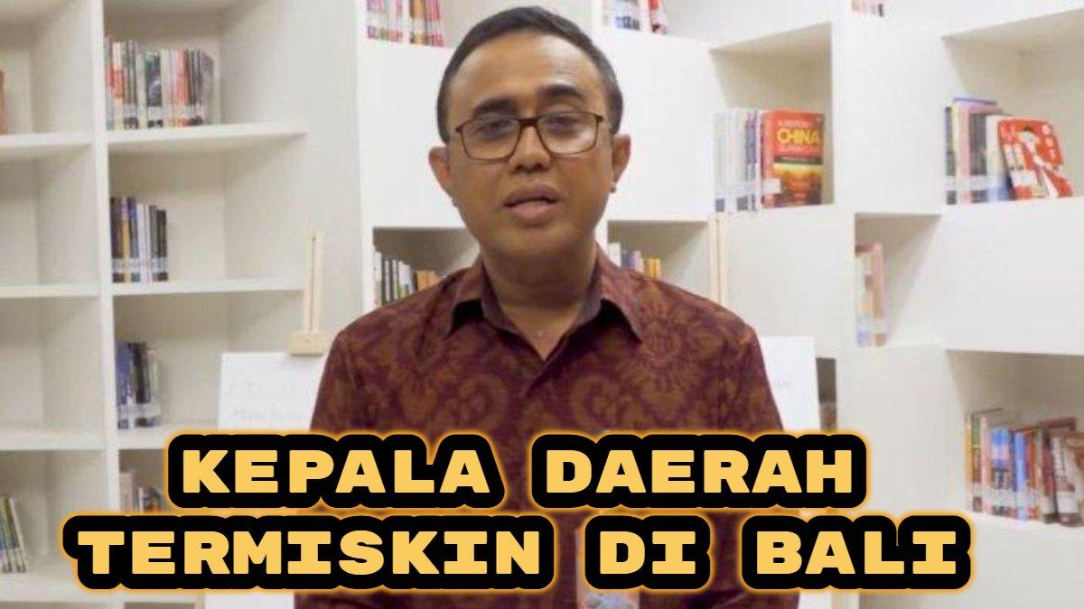 KEPALA DAERAH TERMISKIN - I GUSTI NGURAH JAYA NEGARA, Wali Kota terpilih Denpasar dengan jumlah kekayaan Rp4.354.245.886.