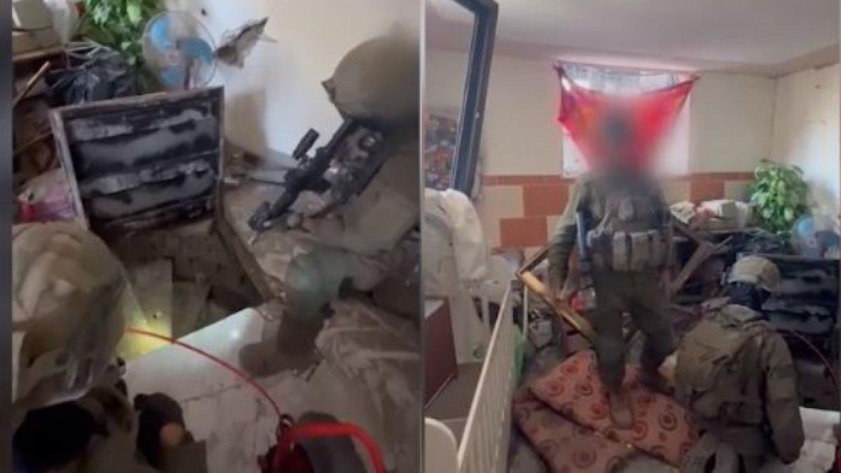 IDF mengklaim bahwa mereka menemukan terowongan di bawah tempat tidur bayi di kamar anak-anak