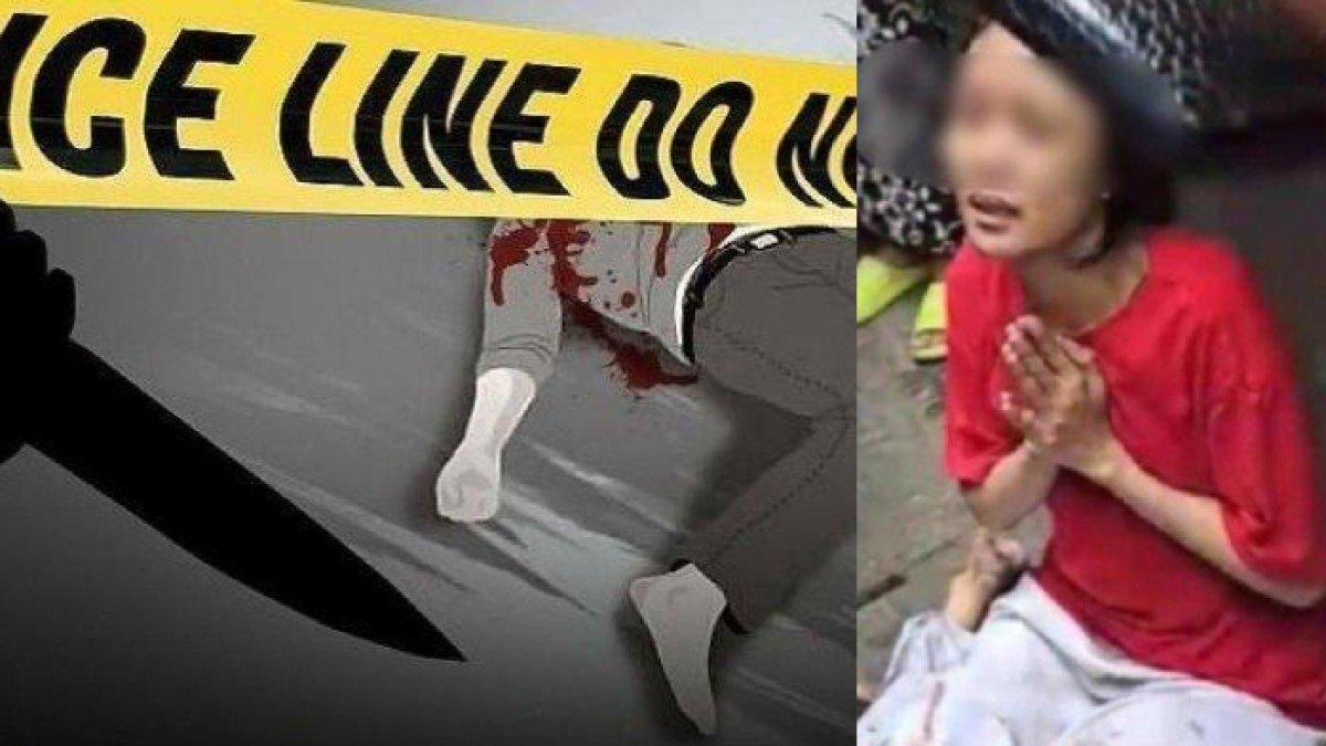 ILUSTRASI ibu tusuk anak di Koja, Jakarta Utara, sang anak histeris mohon ampun, ibunya minta maaf saat membunuh