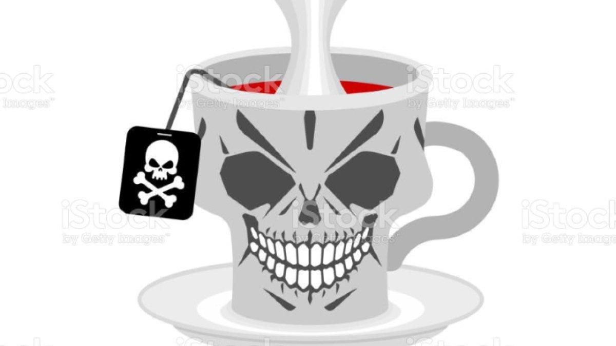 ILUSTRASI kopi beracun