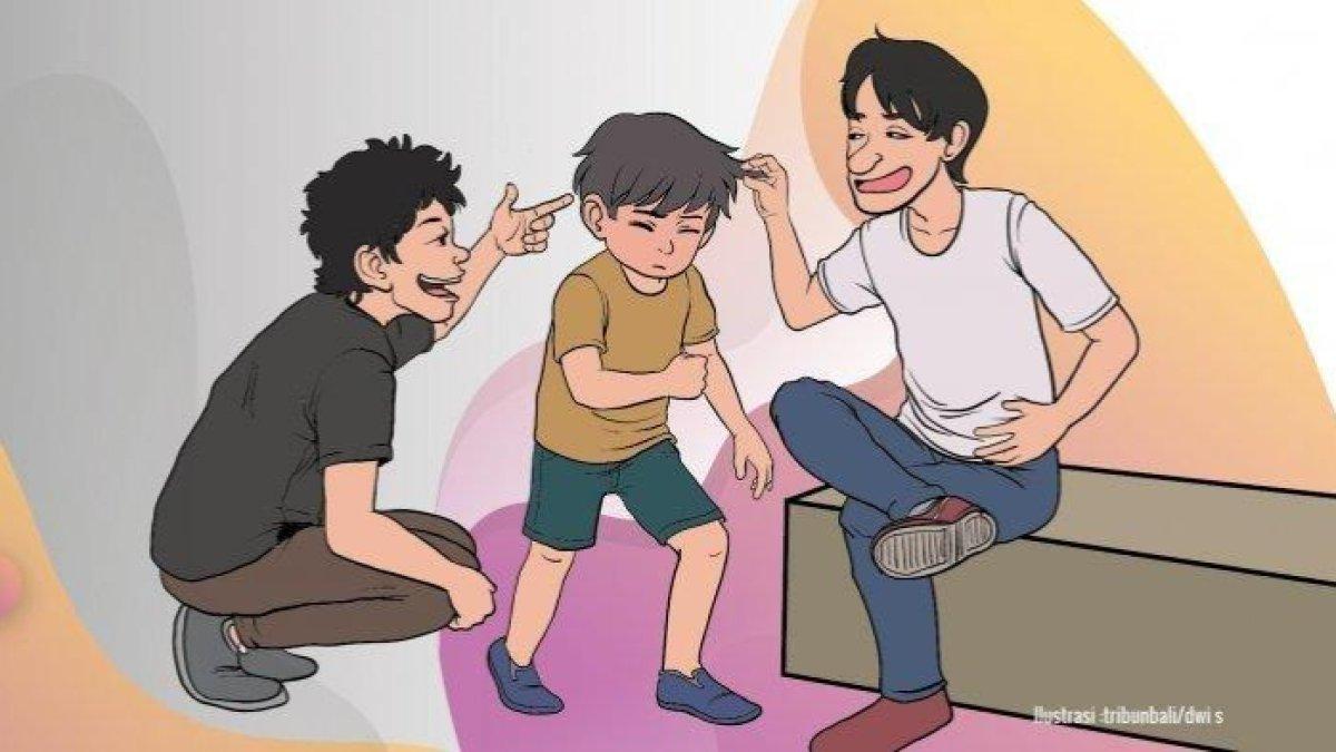 ILUSTRASI perundungan atau bullying 