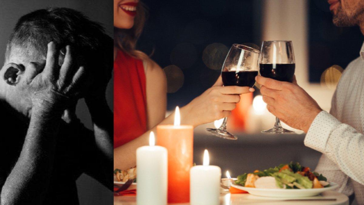 ILUSTRASI pria depresi karena tagihan makan malam saat kencan membengkak, pilih izin ke toilet dan kabur