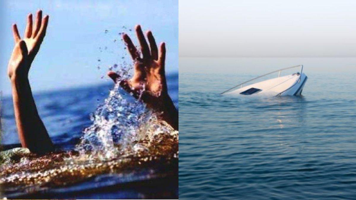 ILUSTRASI speedboat tenggelam dihantam ombak, lima turis panik