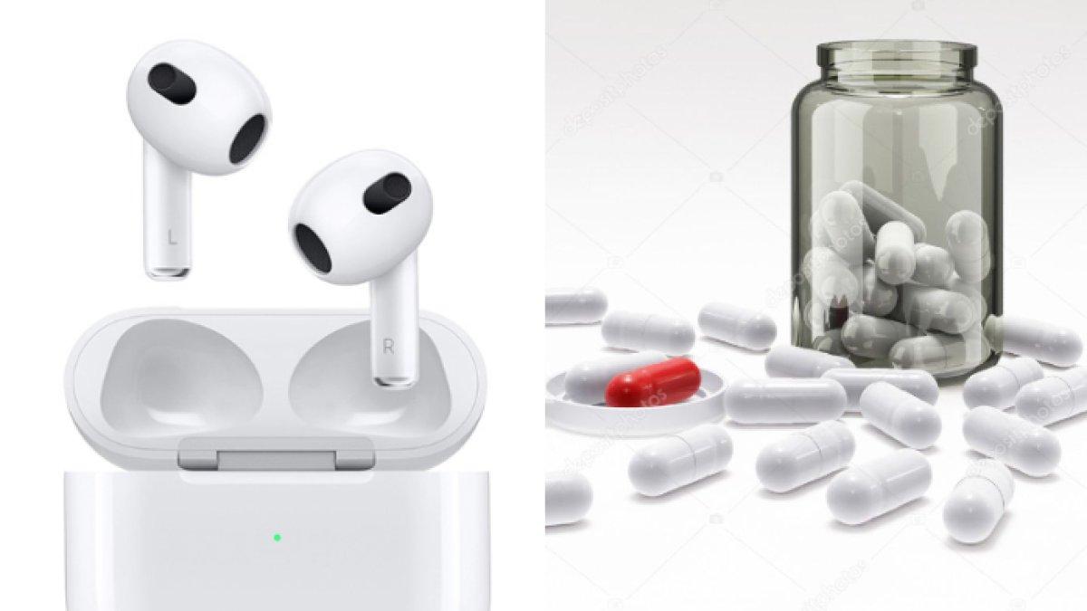 ILUSTRASI wanita menelan Airpods suaminya gegara terlalu asyik ngobrol, dikiranya pil vitaminnya