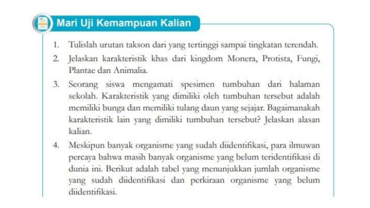 ILUSTRASI KUNCI JAWABAN: IPA Kelas 7 Halaman 158 Kurikulum Merdeka