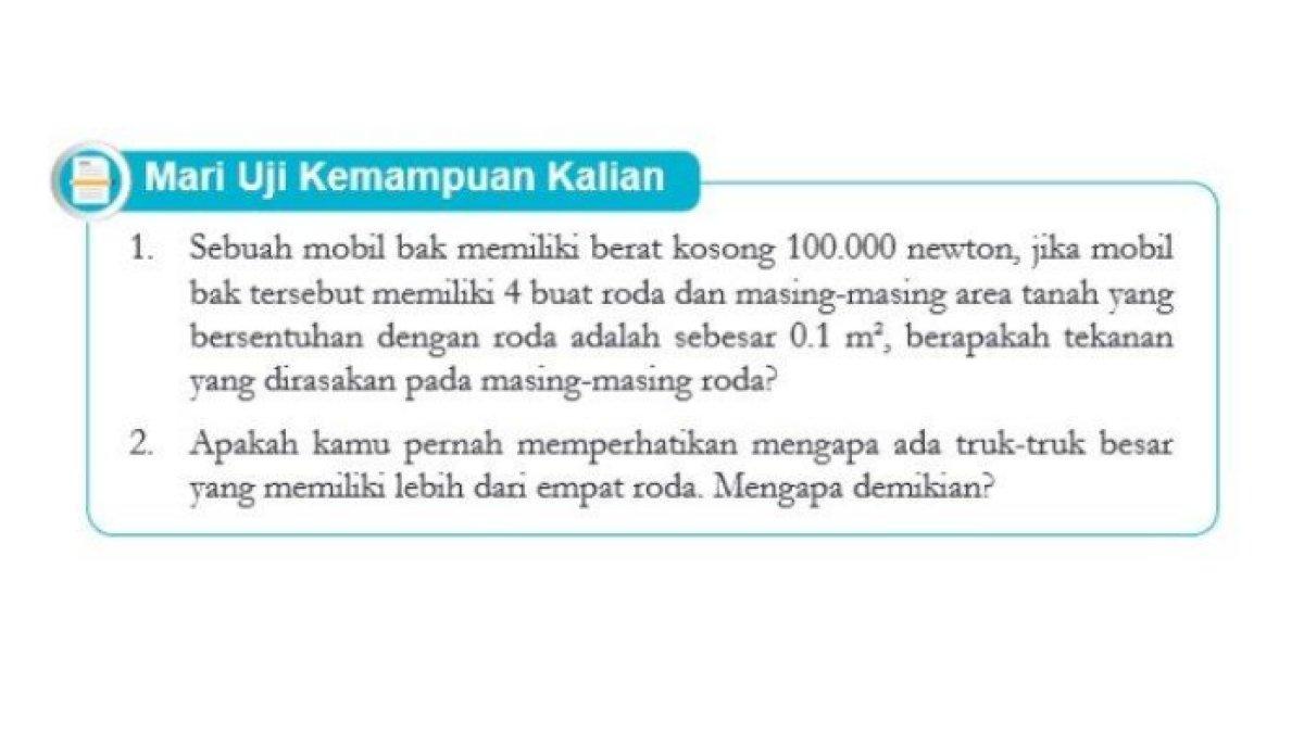 ILUSTRASI KUNCI JAWABAN: IPA kelas 9 halaman 53 Kurikulum Merdeka