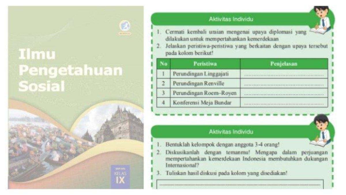 ILUSTRASI KUNCI JAWABAN: IPS kelas 9 halaman 229 Kurikulum 2013 Edisi Revisi 2018