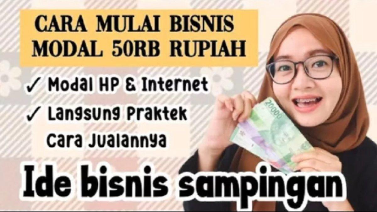Ide bisnis rumahan modal Rp50 ribu cuan hingga jutaan
