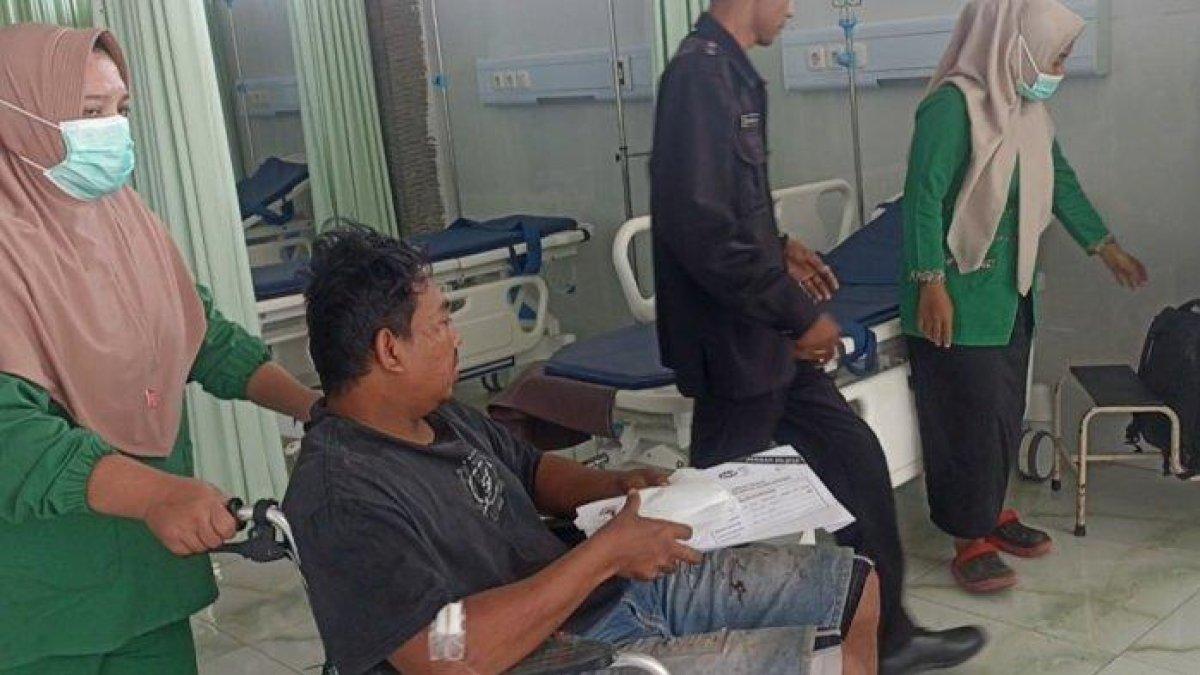Iing Supriyadi (32), salah satu korban selamat