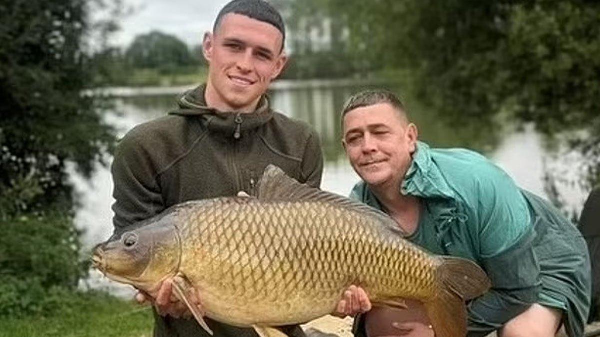 Ikan tench pancingan Phil Foden
