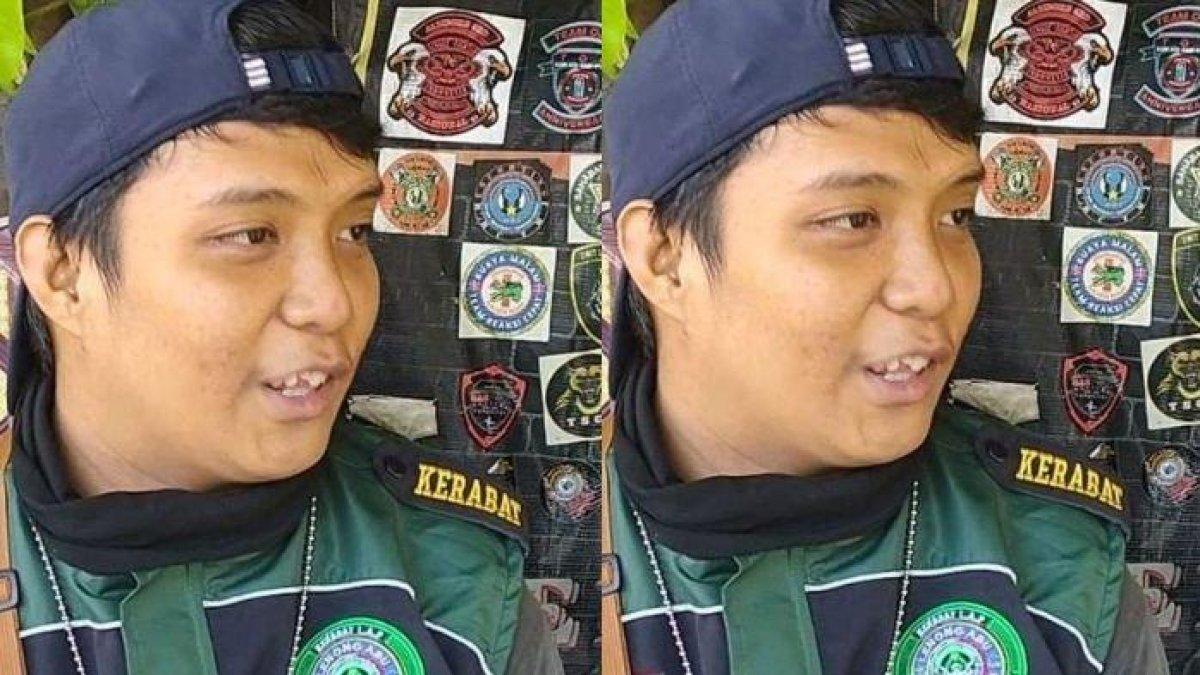 Iky (23), driver ojek online (ojol) yang terpaksa
