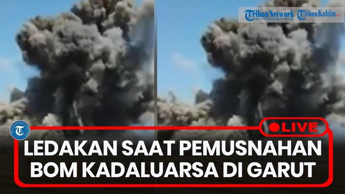 LEDAKAN AMUNISI GARUT - Capture YouTube Tribun Kaltim menampilkan ledakan amunisi di Garut yang tewaskan 13 orang. Ilmansyah salah satu korban selamat ungkap kesaksiannya