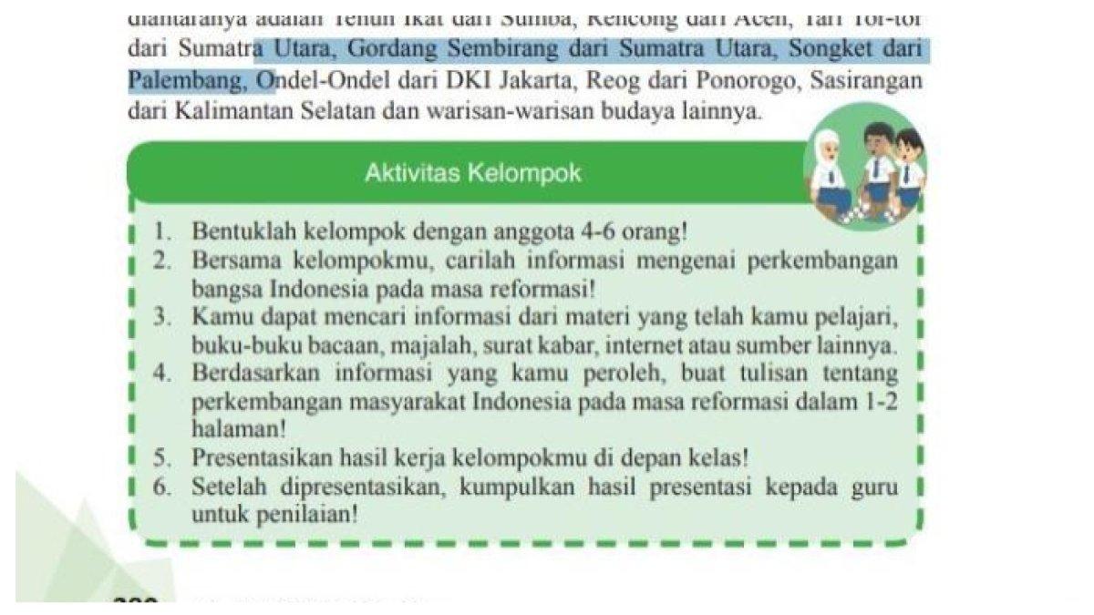 ILUSTRASI KUNCI JAWABAN: Ilmu Pengetahuan Sosial (IPS) kelas 9 halaman 280 Kurikulum 2013