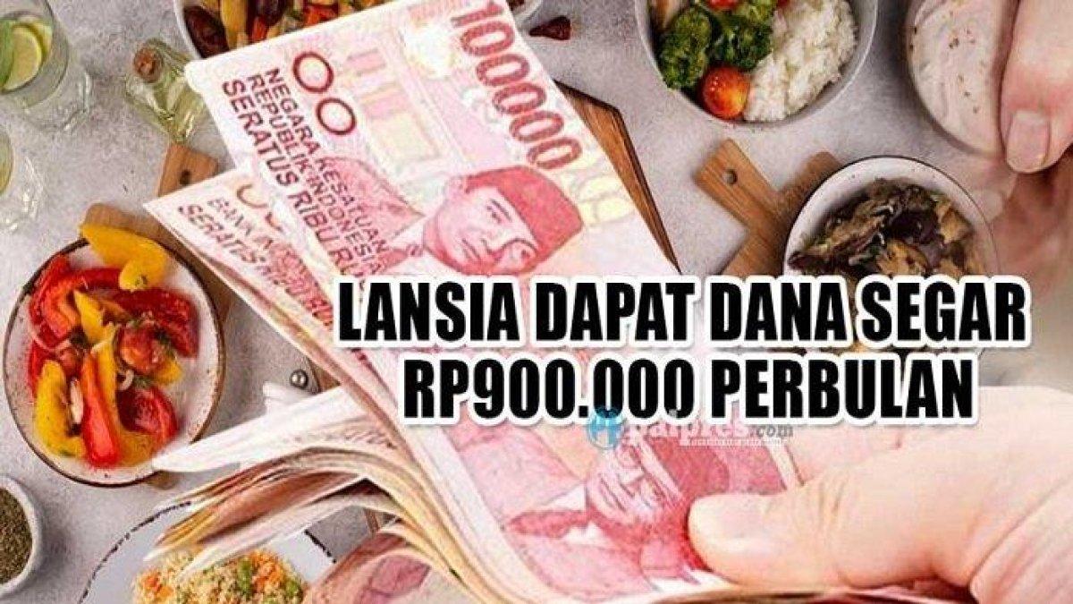 Ilustrasi Bansos Lansia 2024.
