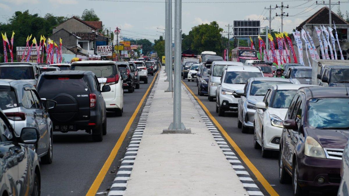 KEMACETAN MUDIK KLATEN - Ilustrasi kemacetan arus mudik Lebaran 2025 di Klaten.