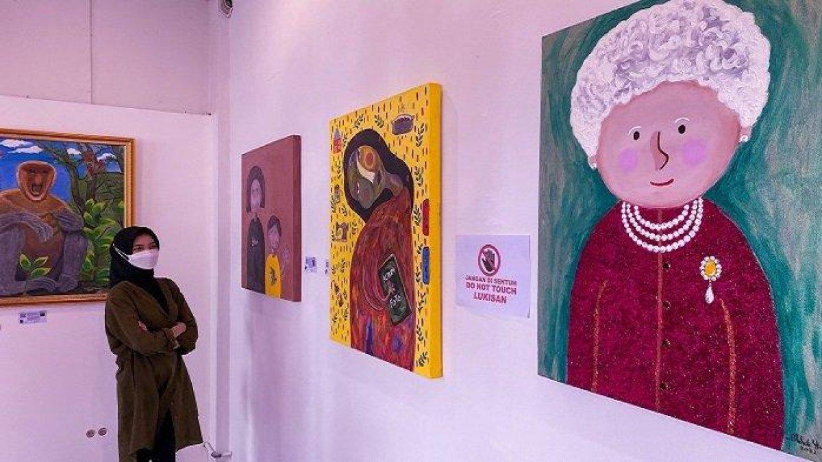 Ilustrasi - Pameran Seni Rupa Ruang Temu di Lantai 2 Dekorama Indah, Jalan Kuripan, Kota Banjarmasin, Jumat (11/11/2022). Inilah kunci jawaban Uji Kompetensi mata pelajaran Seni Budaya Kelas 10 SMA/SMK Kurikulum Merdeka Halaman 25 bab 9 tentang Pameran Karya Seni Rupa