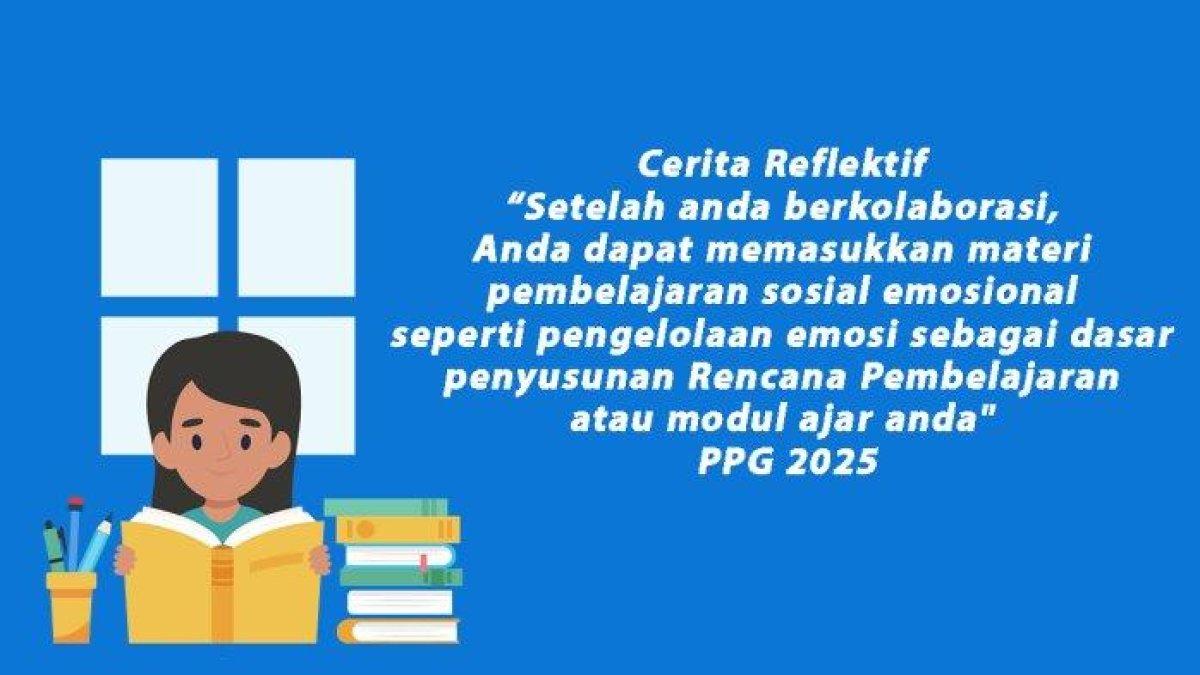 KUNCI JAWABAN PPG - Ilustrasi Pembelajaran Mandiri PPG Guru Tertentu 2025 grafis Tribunsumsel.com. Contoh jawaban