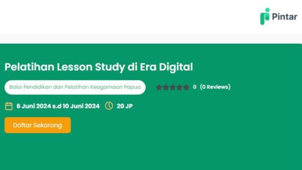 Ilustrasi Pintar Kemenag,- Kunci jawaban Modul 3.3 Penerapan Strategi, Pendekatan, Model, dan Media Pembelajaran dalam Lesson Study di Era Digital yang tersaji dalam Pintar Kemenag.