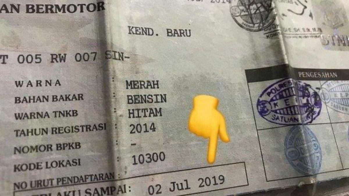 Ilustrasi STNK- Ada kabar gembira bagi penunggak pajak kendaraan bermotor, karena telah berlangsung program pemutihan pajak sampai akhir 2023.